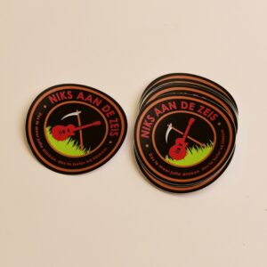 Niks aan de zeis - Stickers